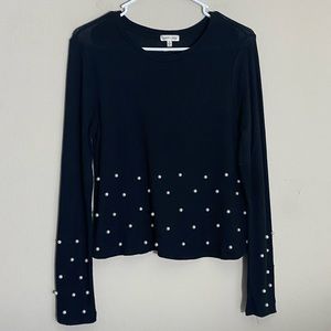 Heart and hips long beaded shirt